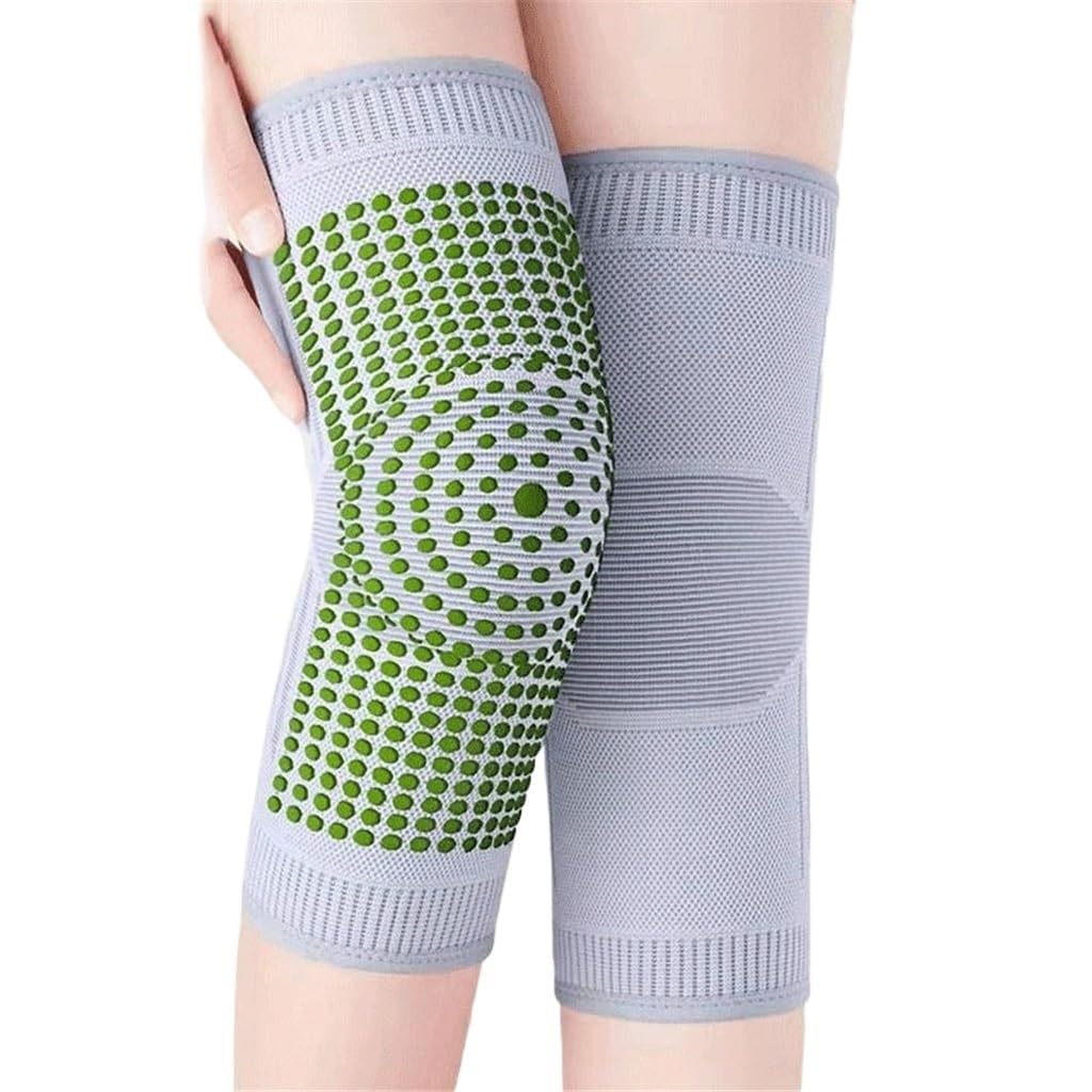 Soulager la vieille jambe froide avec la genouillère en graphène Mutsao L