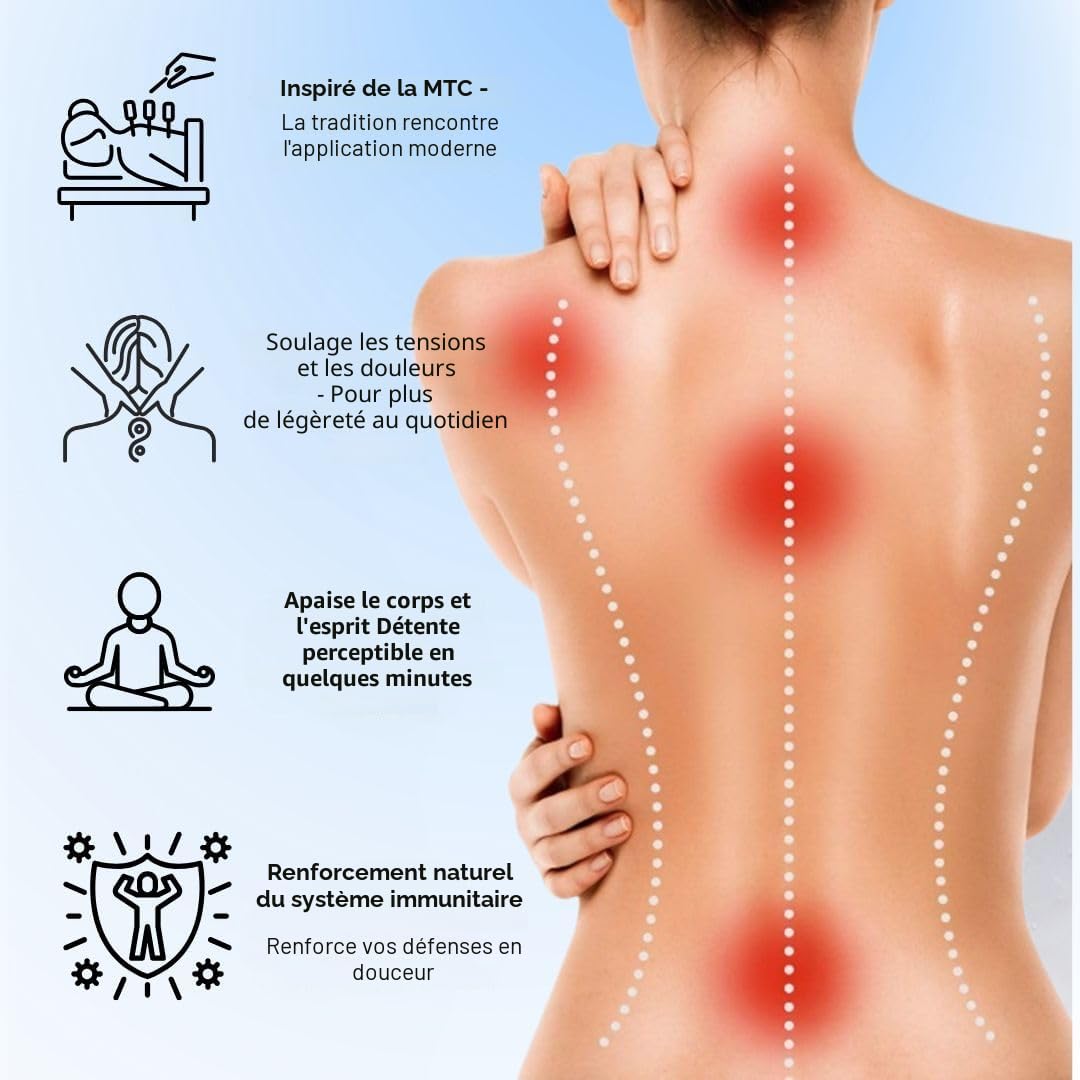 Tapis d'acupression et oreiller d'acupression pour massage et soulagement de la douleur, ensemble d'acupression pour la relaxation, la stimulation et la méditation, tapis d'acupression