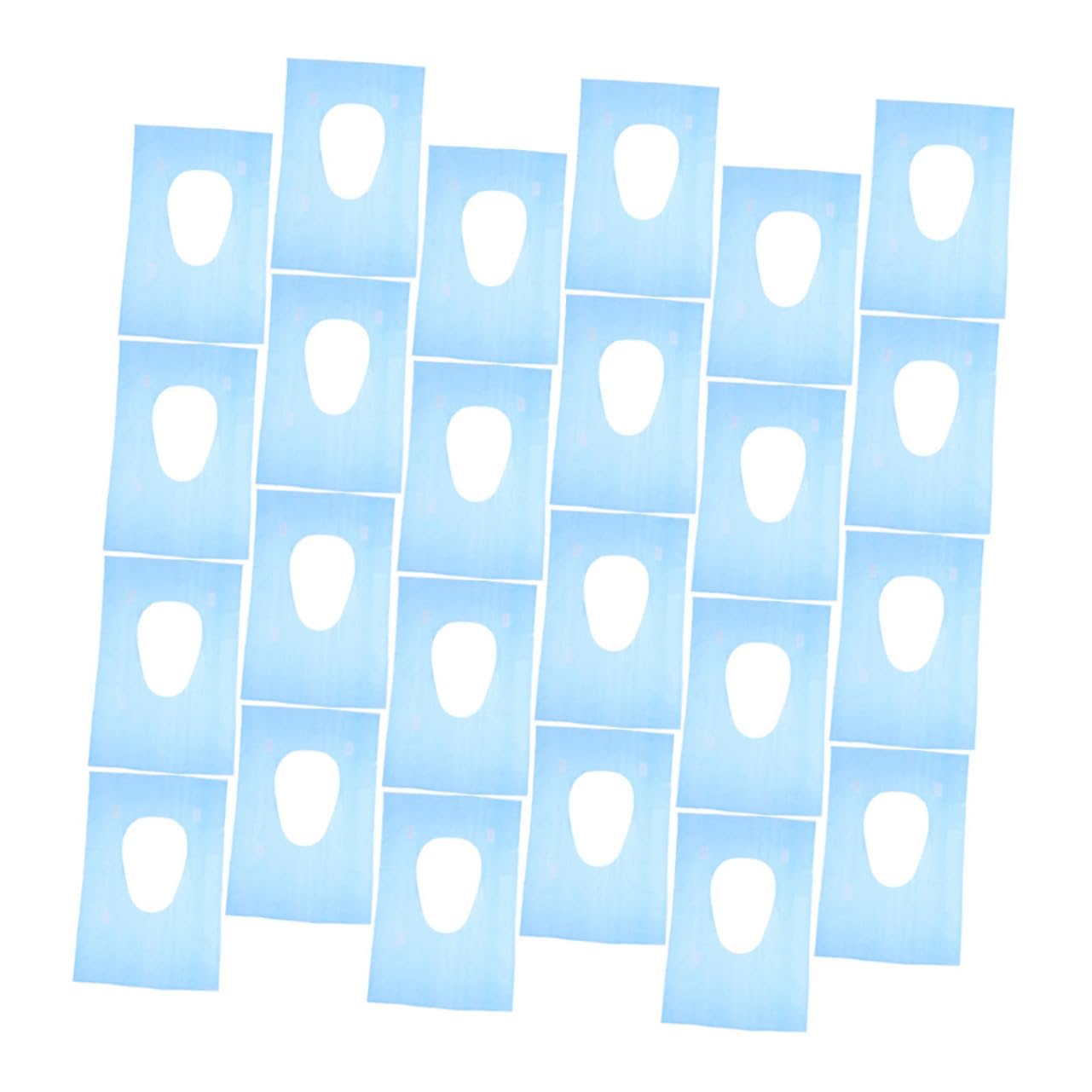 HOODANCOS Travel Essential: 30 Pack Disposable Toilet Seat Covers Portable for Outdoors Camping Hospitals