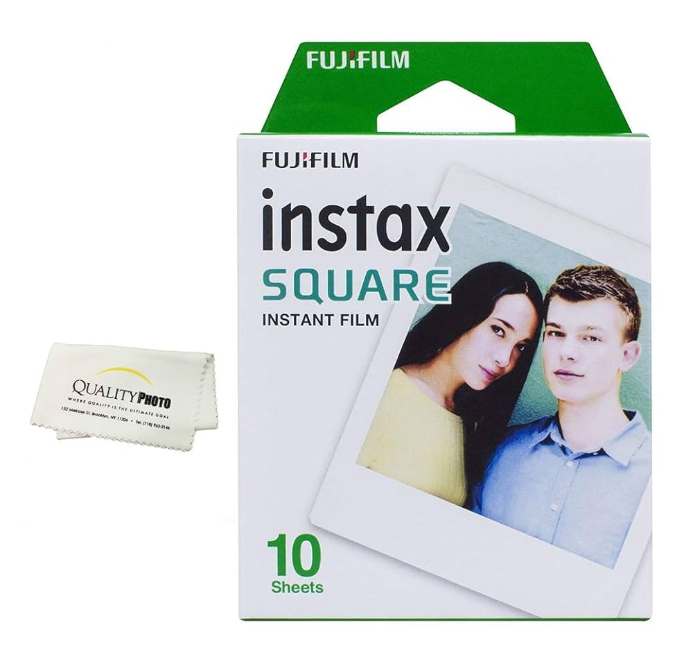 Fujifilm instax Square Film 11パック Amazon.com : Fujifilm Instax Square Instant Film - 10