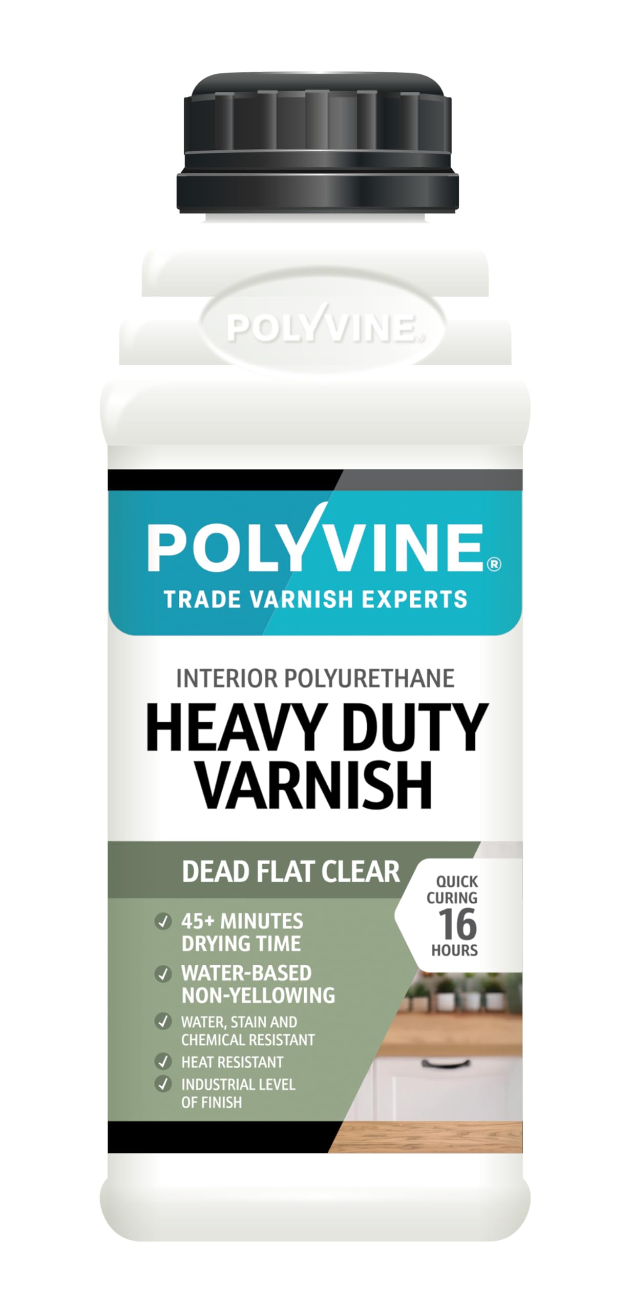PolyvineHeavy Duty Varnish Dead Flat 500ml