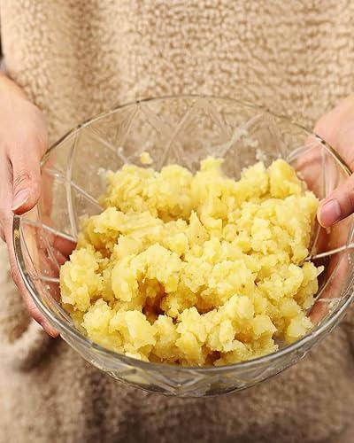 Miniatura 3 de Triturador de patatas de nailon, suplemento para bebés, trituradora de silicona con mango antiadherente, antiadherente para puré de verduras de