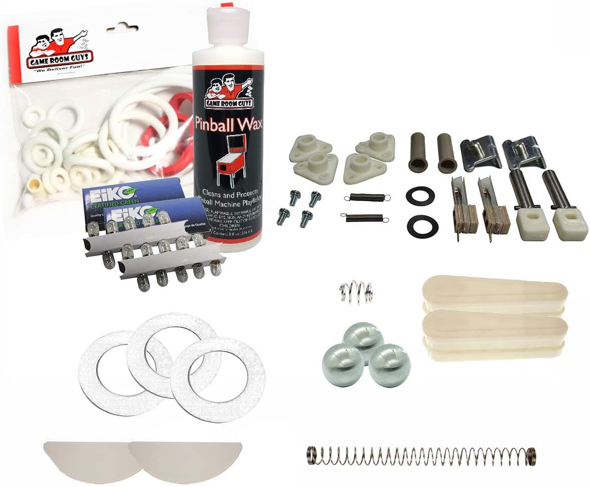 Game Room Guys 1978 Gottlieb Neptune Pinball White Premium Maintenance Kit