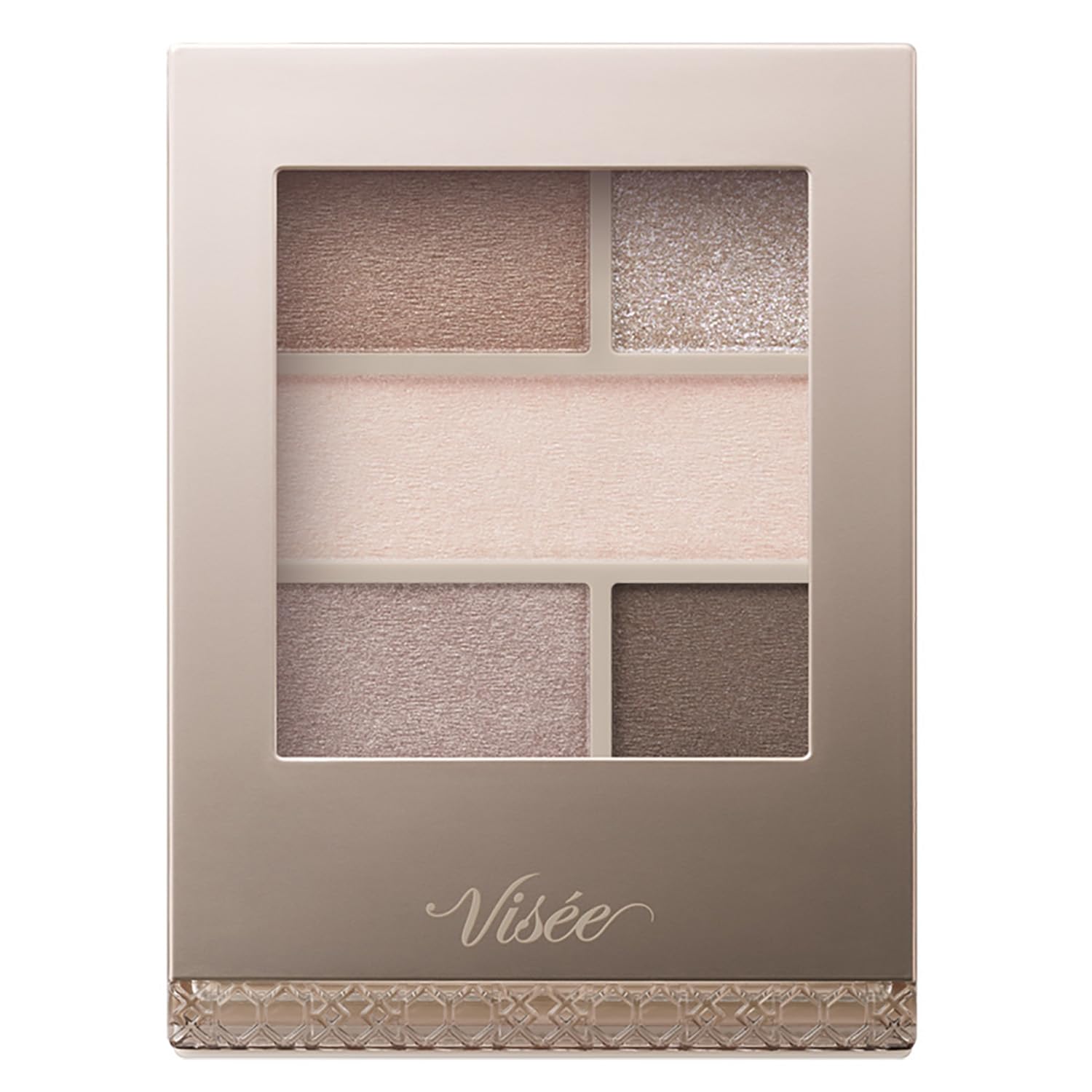 Visee Double Mood Eyes BR-1 Cashmere Mood, 0.2 oz (4.8 g), Beige Brown Eyeshadow : Electronics
