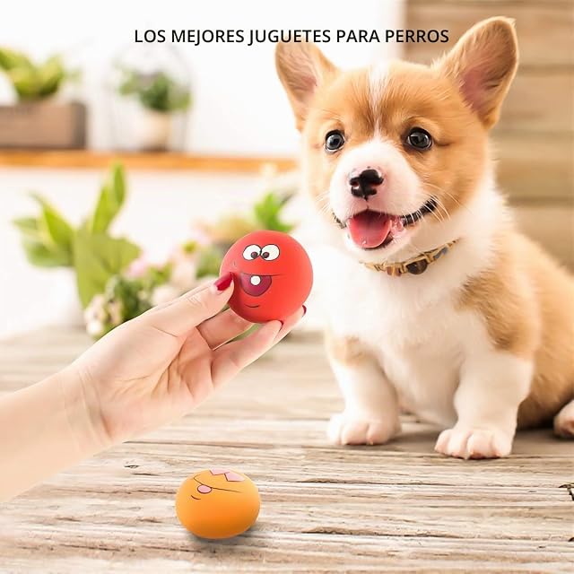 Foto 3 de 7 de Petyoung Juguetes chirriantes para perros, paquete de 6