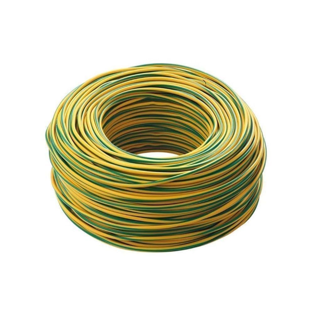 FILO CAVO ELETTRICO UNIPOLARE 1x16 MM 16 FS17 CORDINA ELETTRICITA' GIALLO VERDE (10 METRI)