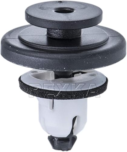 Miniatura 1 de Rexka 10 clips para alerón para portón trasero 91513-T6A-003 compatible con Honda Civic, CR-V, Fit, HR-V