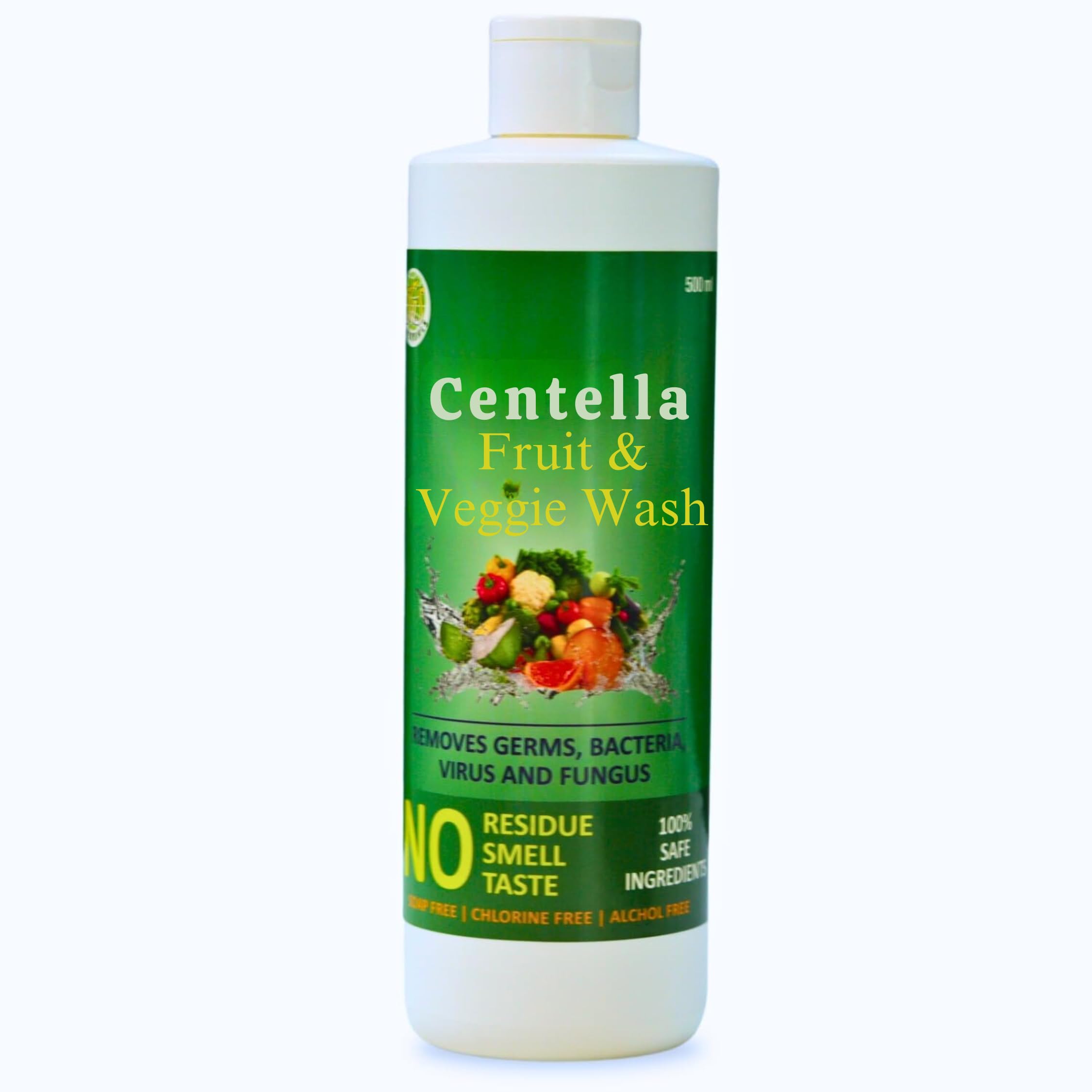 Centella Fruit & Veggie Wash, Removes Germs, Bacteria, Virus and Fungus, No Residue Smell, Taste, 100% Safe Ingredients, Chlorine Free, Alcohol Free(500ml) (B0DF5DC6K2) Amazon Price History, Amazon Price Tracker
