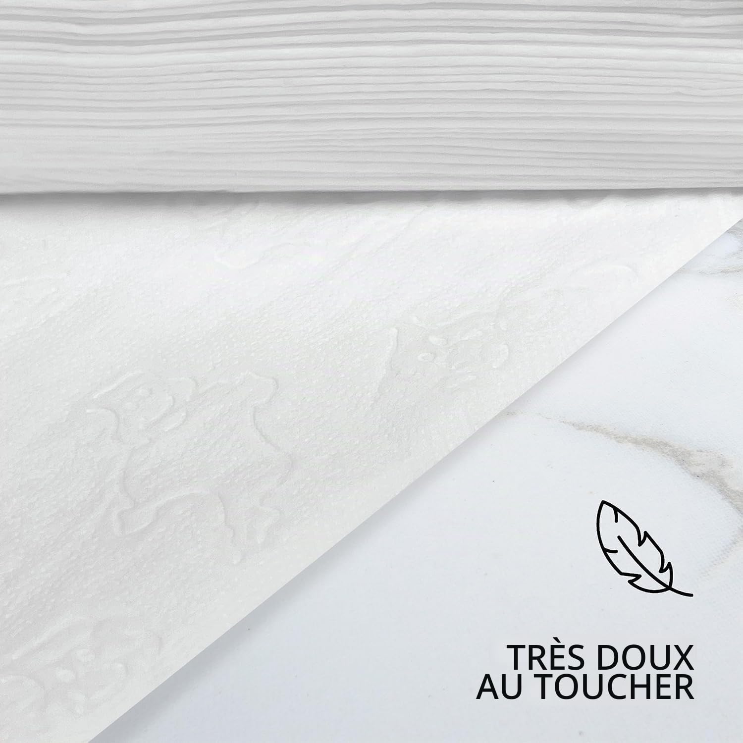 Essuie-mains pliage en Z - lot de 1350 feuilles en papier essuie mains (9 x 150)