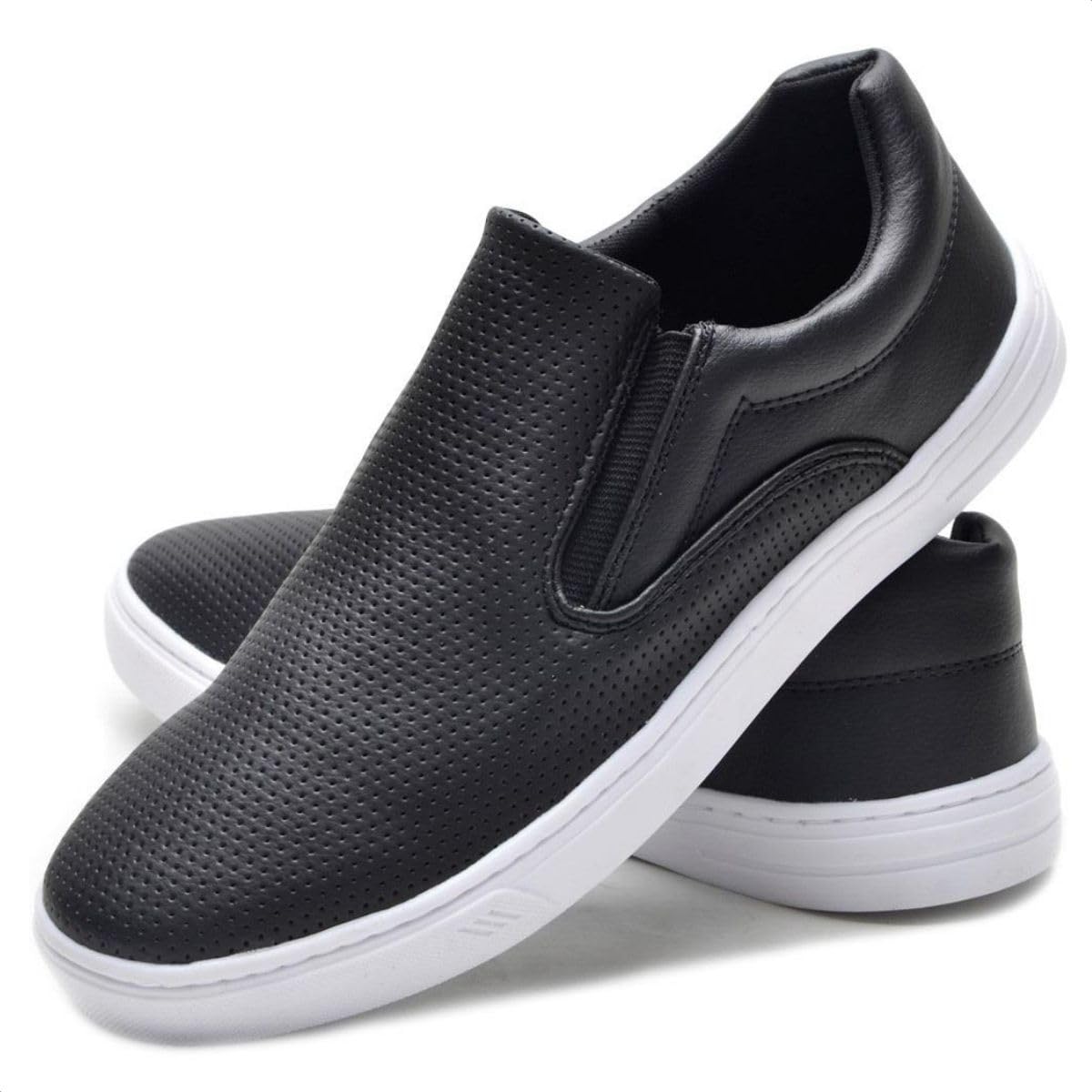 Kit Tênis Casual Masculino Slip On Elástico Conforto + Carteira em promoção! Veja a oferta e mais achadinhos de Tênis 8 Hoje é o melhor dia para comprar Kit Tênis Casual Masculino Slip On Elástico Conforto + Carteira com aquele preço maroto! Promoção! Aproveite a oferta! 8