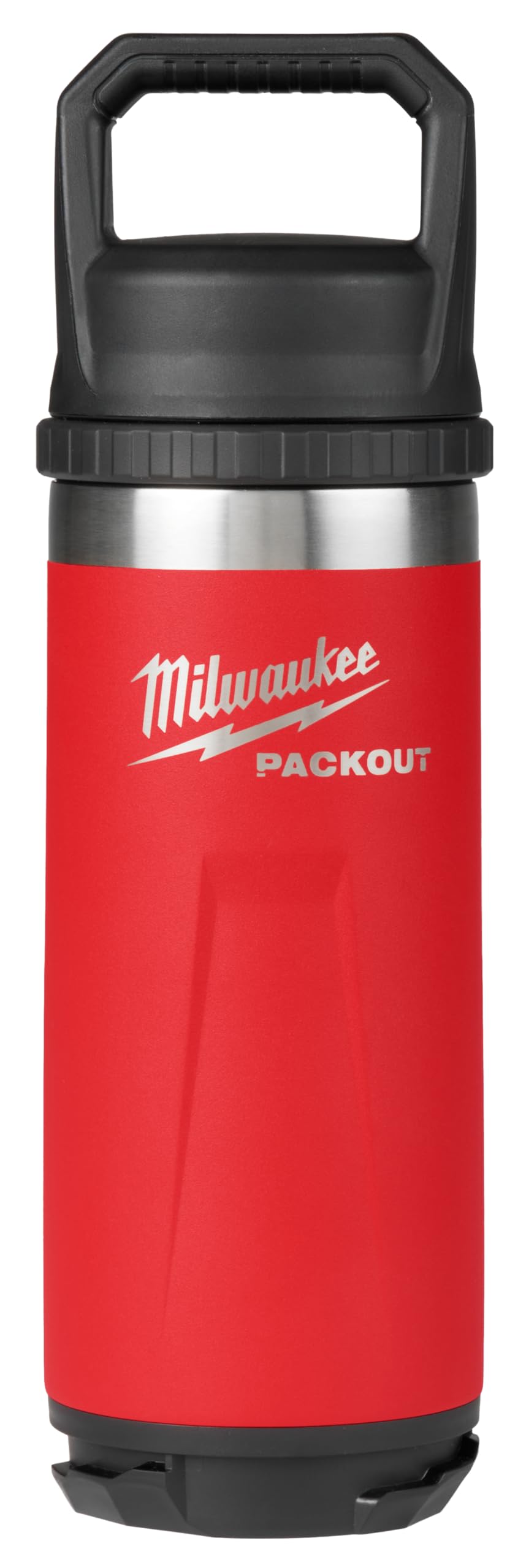 Milwaukee Packoutrade - Borraccia termica con coperchio, 532 ml