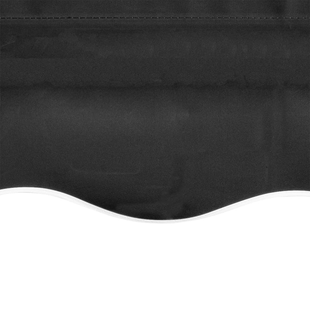 Cozynest Markisenstoff Sonnenschutz Markisentuch Segeltuch Markisenbespannung Canvas Anthrazit 600x300 cm