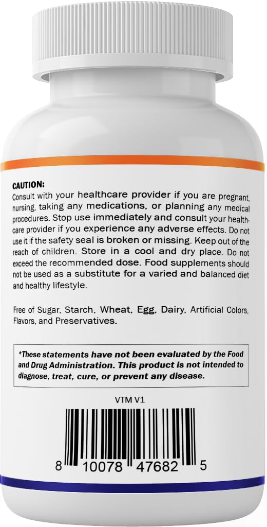 Vitamatic Kava Kava 1000mg with Magnesium, Ashwagandha, GABA, Theobromine, L-Theanine & Cacao – 120 Veg Caps – Kavalactones for Mood, Stress & Sleep Support. — Amazon image 9