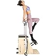ARKANTOS Pilates Chair, Split-Pedal Stability Combo Chair with Handles, Yoga Fitness Trainer, Pilates Reformer Machine,Equipment Perfect for Home Use & Gym Workout