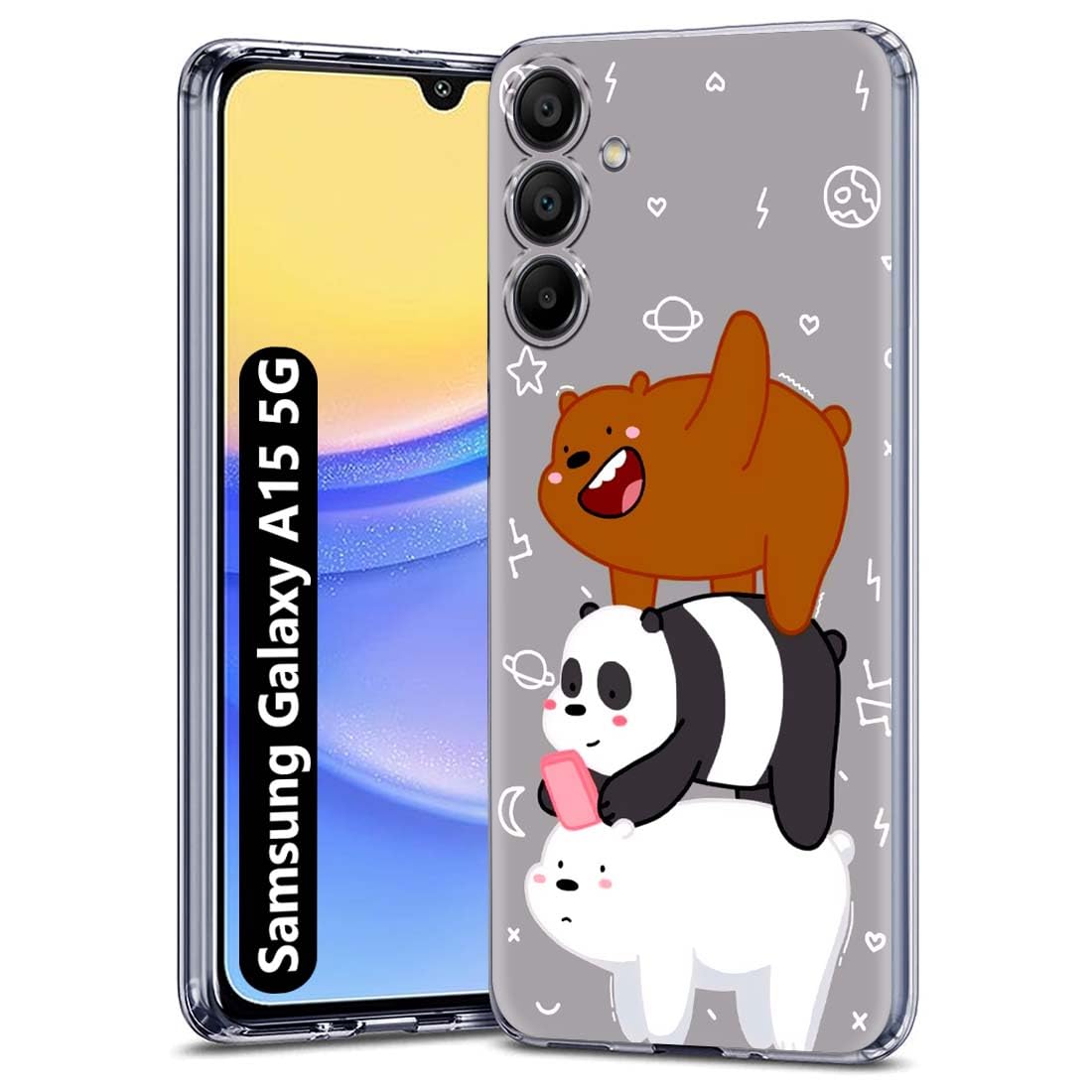 Fashionury Designer Soft Back Cover Case Compatible for Samsung Galaxy A15 5G -D1026 (B0CRVHK57F) Amazon Price History, Amazon Price Tracker
