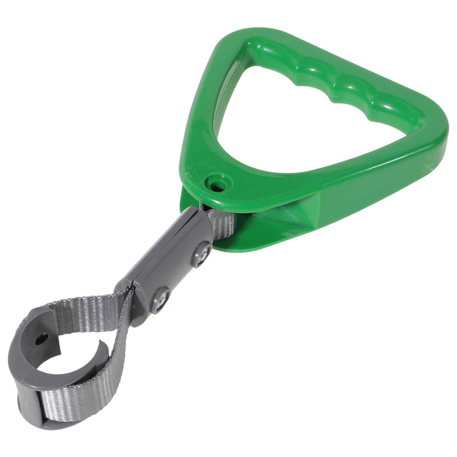 Anillo Fácil de Agarrar y Seguro para Manos de Manija Verde de Plástico para Autobús Adecuado para Uso en Transporte Público y Metro