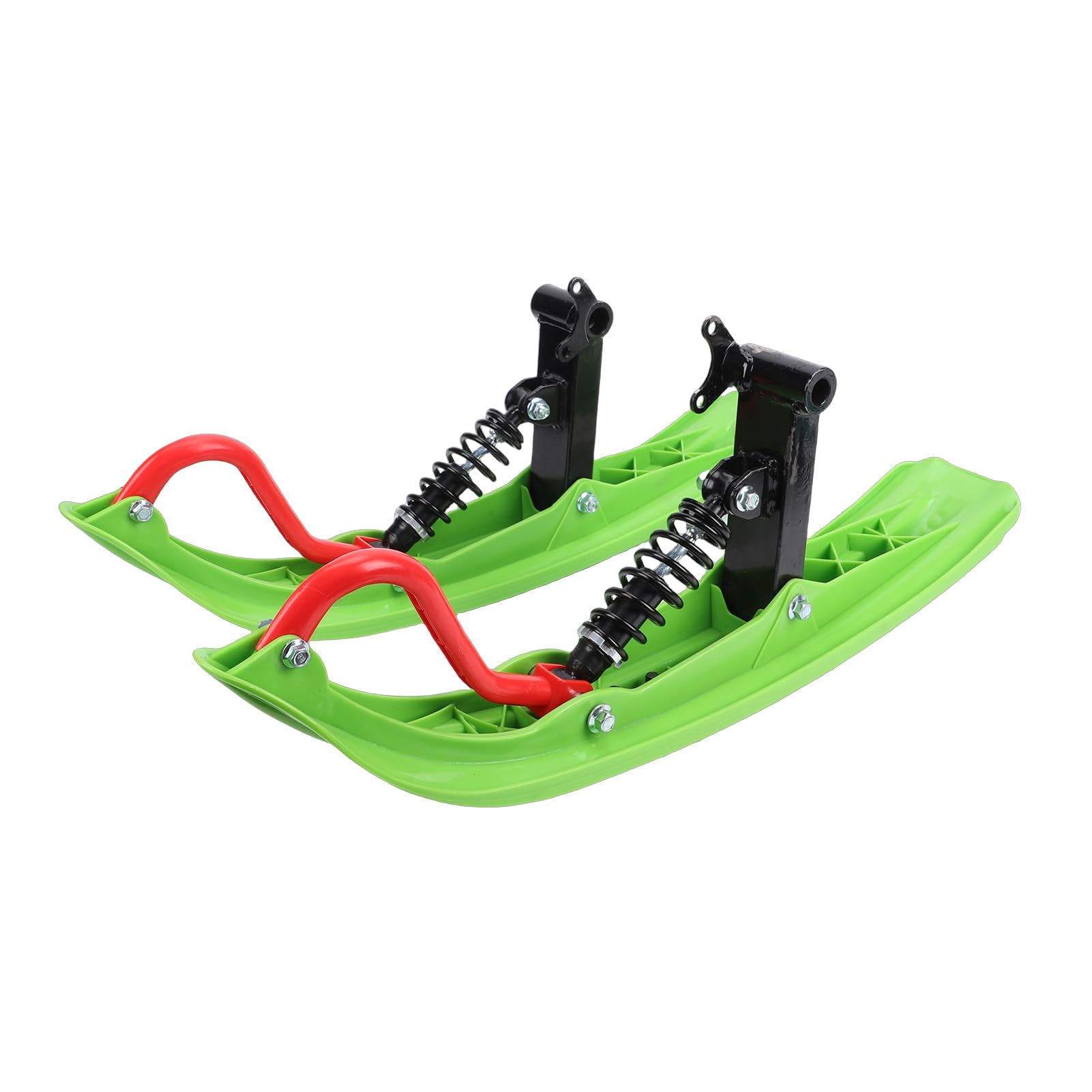 Tbest Planche de Luge à Neige pour VTT, Freins à Disque, Skis de Motoneige Antidérapants Robustes pour Les Aventures Hivernales, compatibilité avec Les VTT
