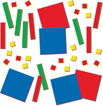 EAI Education Algebra Tiles Standard Set - 35 Pieces