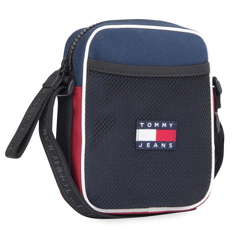 Image of Tommy Hilfiger Men's Calceta Reporter Crossbody - Corporate, Blue