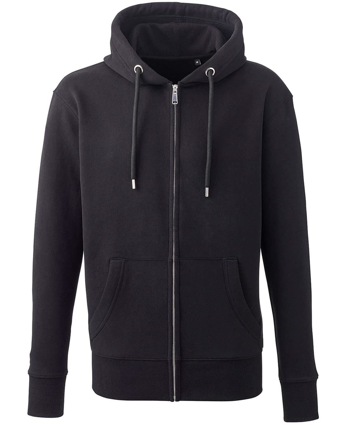 Anthem Men's Full Zip Hoodie Hooded Sweatshirt, Black, XXL