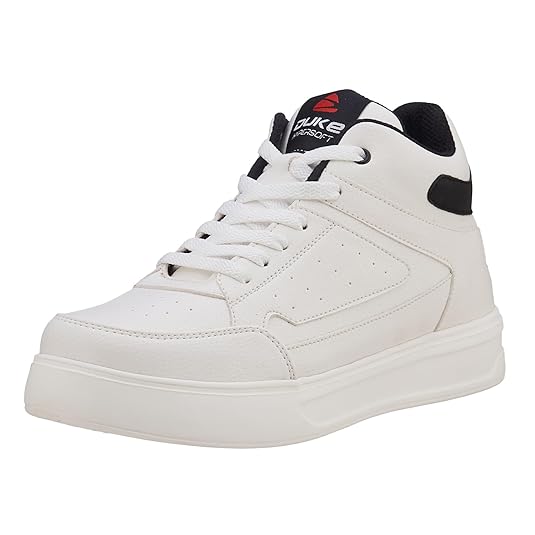 duke high top slip on sports shoes