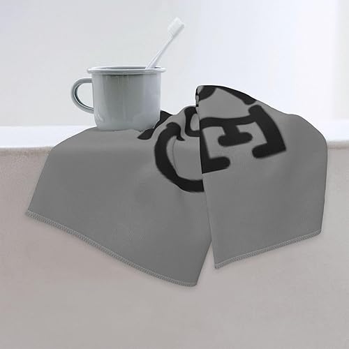 Miniatura 6 de SEAEAGLE WAM - Toallas de baño absorbentes con texto en inglés "I Love Coke by WAM", toallas de mano de 27.5 x 16 pulgadas