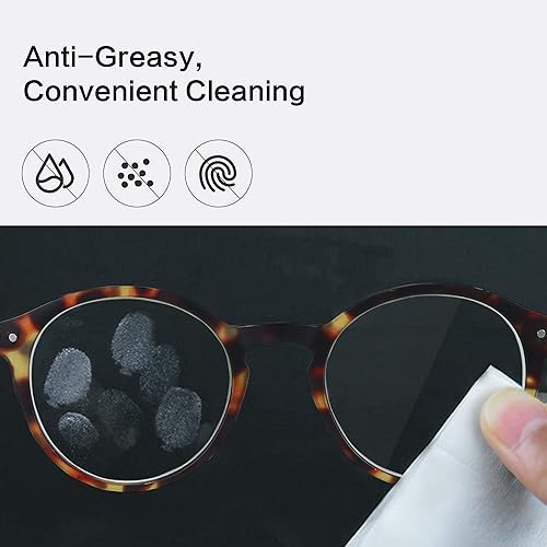 Miniatura 5 de Zenottic - Lentes redondos con diseño de bloqueo de luz azul para lectura para hombres y mujeres