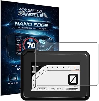 Speedo Angels NANO EDGE Screen Protector compatible with SVARTPILEN 125/401/801 2024- 3 x Ultra Clear
