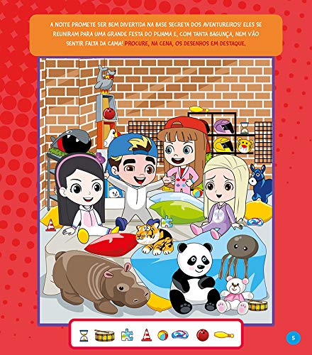 Pique-esconde com Os Aventureiros