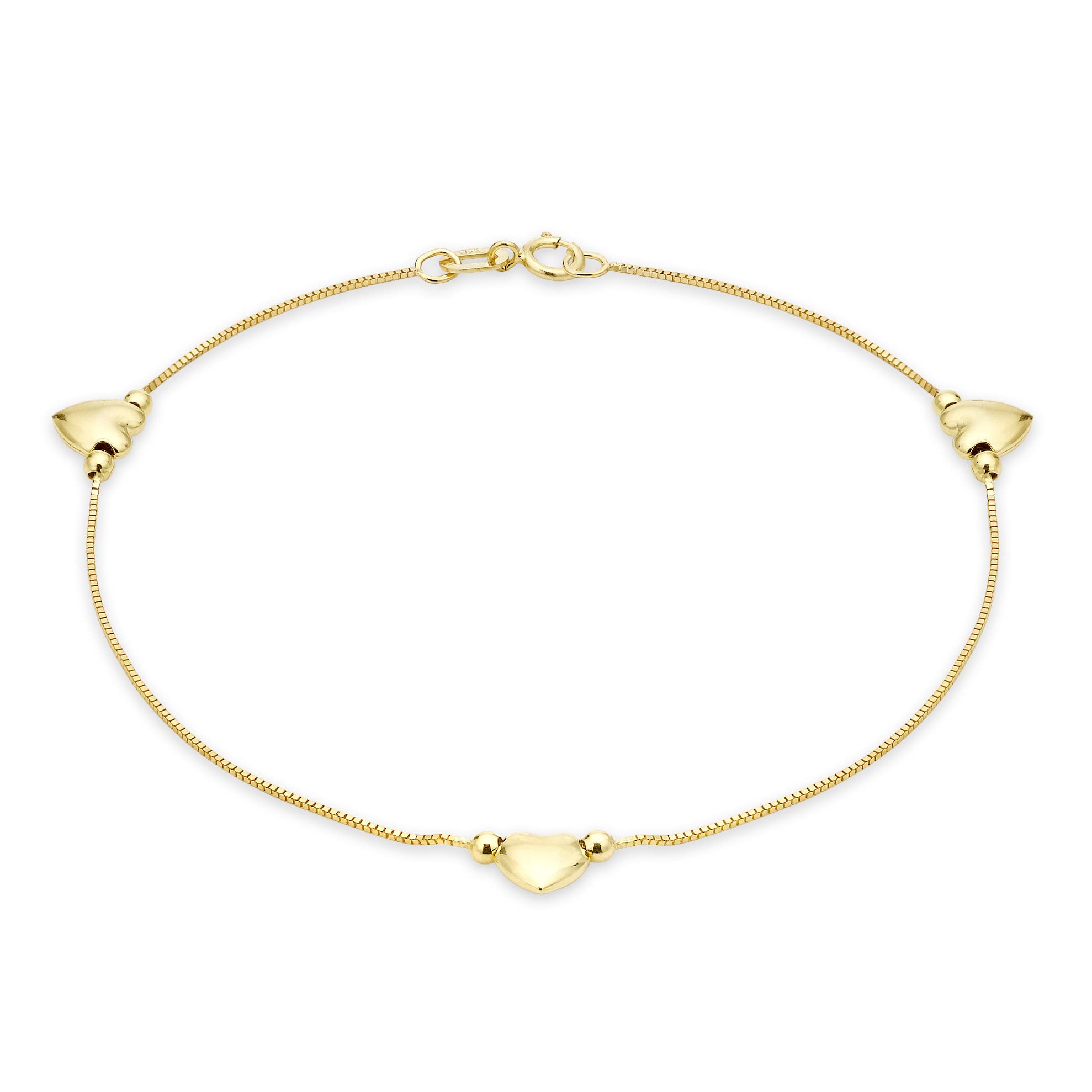 Damen Armband 9 Karat (375) Gelbgold 180 mm 1.26.0071