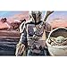 Mandalorian Puzzle Adulto 1000 Piezas Star Wars Rompecabezas clásico Juguetes educativos para aliviar el estrés y los desafíos cerebrales 38x26cm