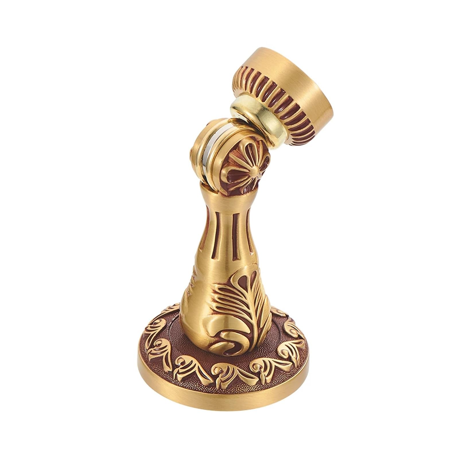 Magnetic Door Stoppers, Copper Door Stops for Wall and Floor Mounting, Door Holder Keep Door Open(D)