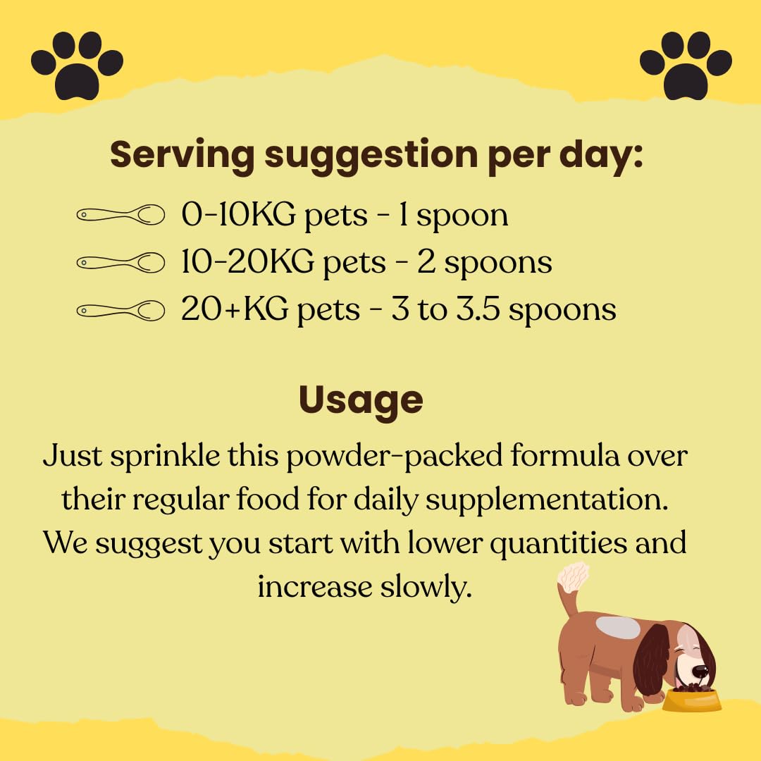 Somashrooms India's First 6-Powerful Shrooms Wellness for Our Fur Babies | Vitality | Canine Nutritionist Approved | Choice of Pet Parents 4