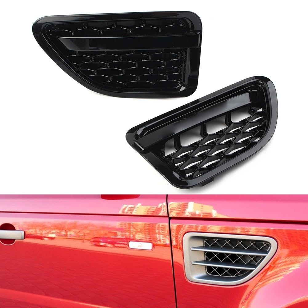 voorgrill bumper rooster 1 Paar Auto Grille Luchtinlaat Spatbord Vent
