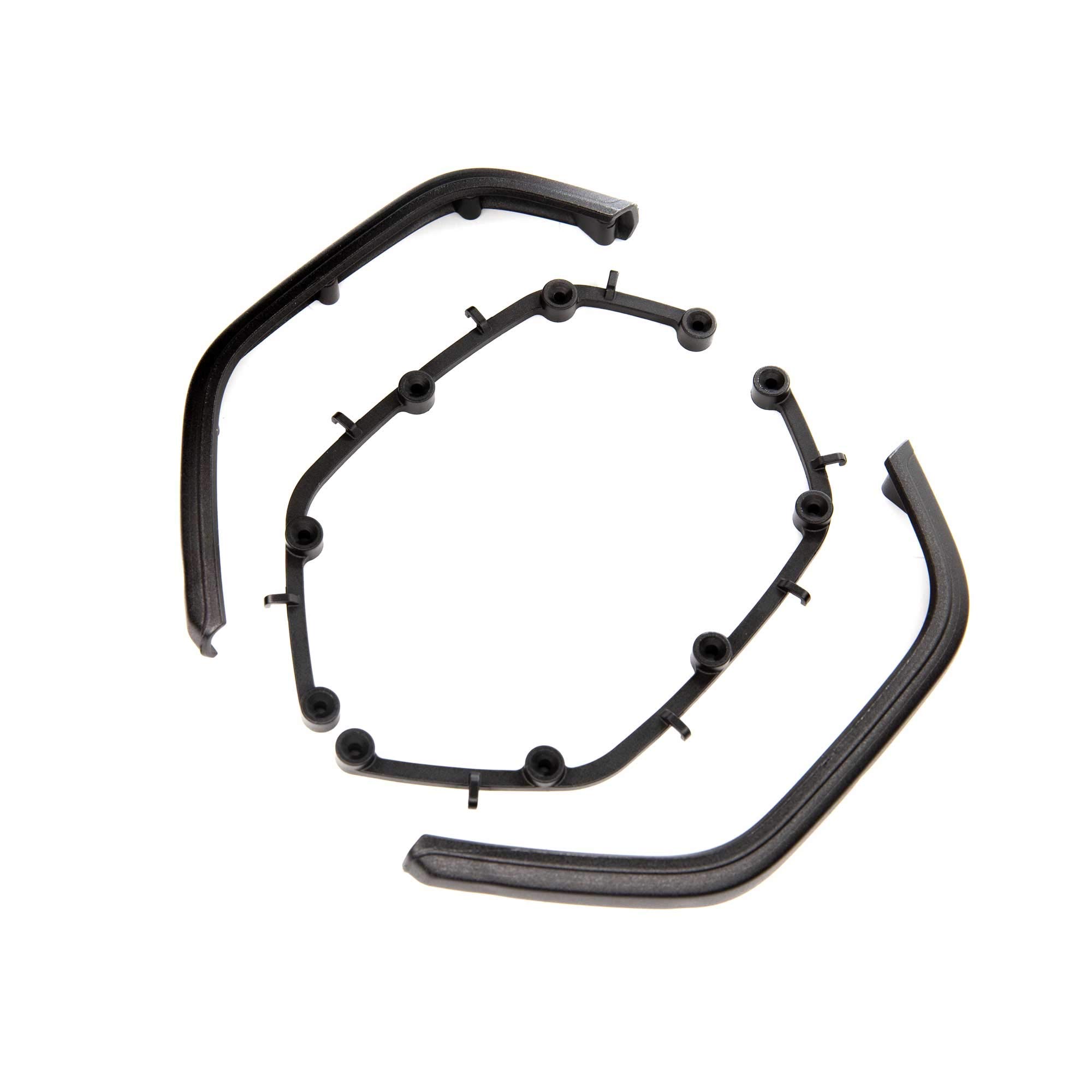 Amazon.com: Axial Rear Fenders, Jeep JLU: SCX10 III