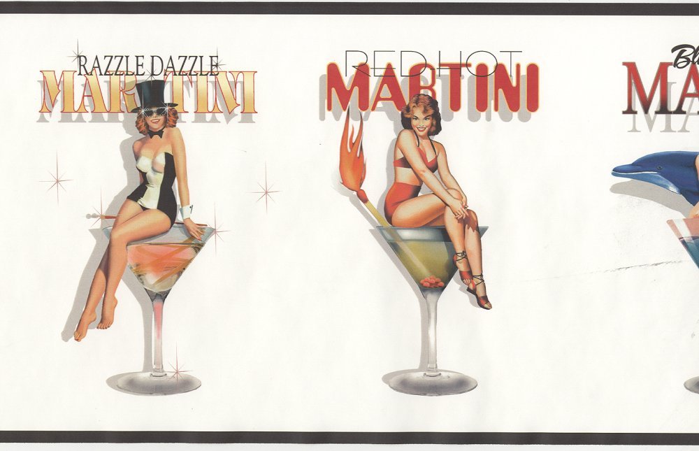 Cocktail - bm9098bd - Wallpaper Borders