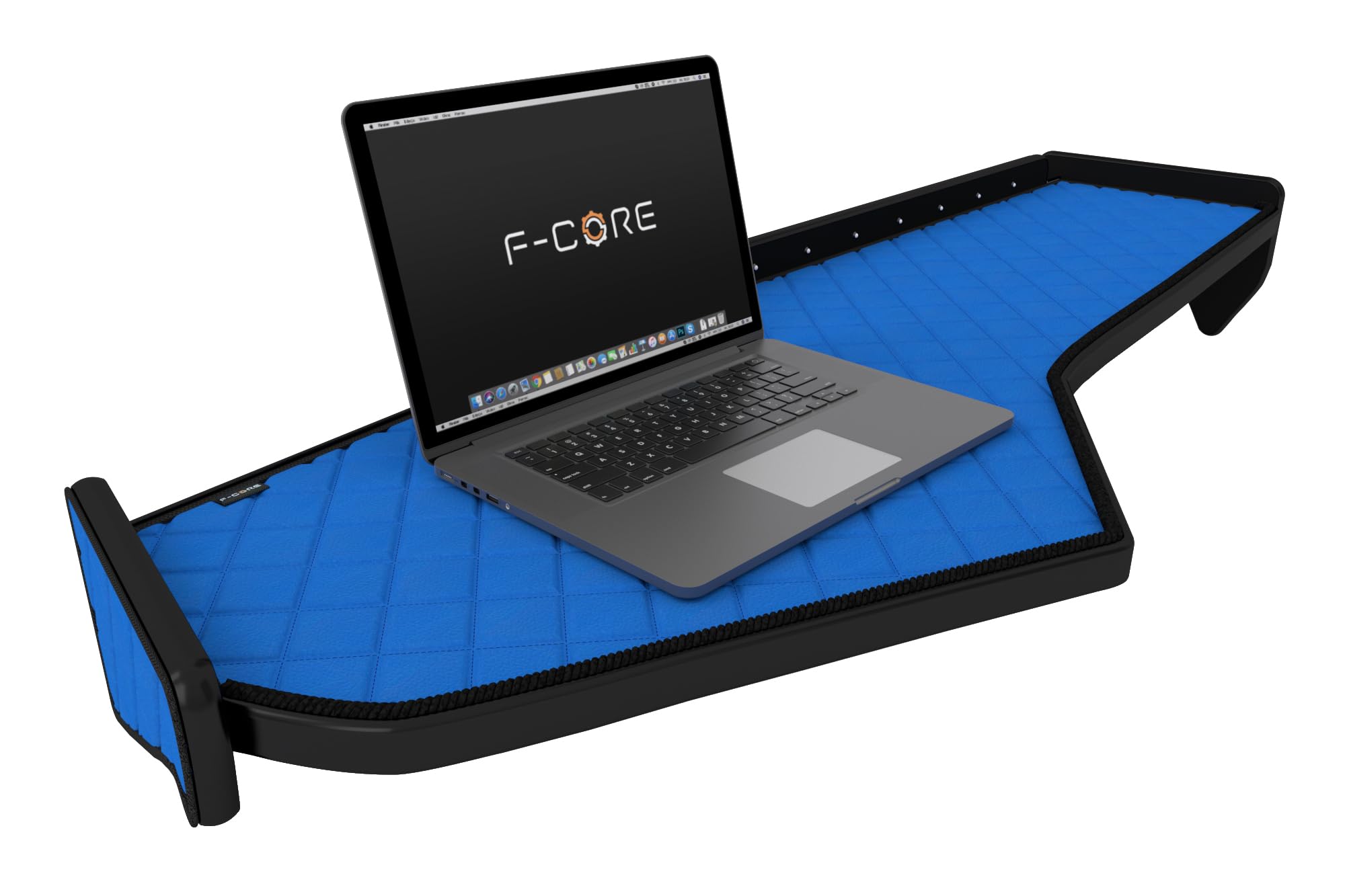 F-CORE Mesas al salpicadero camión Compatible con Man TGX 03.21- Larga Azul