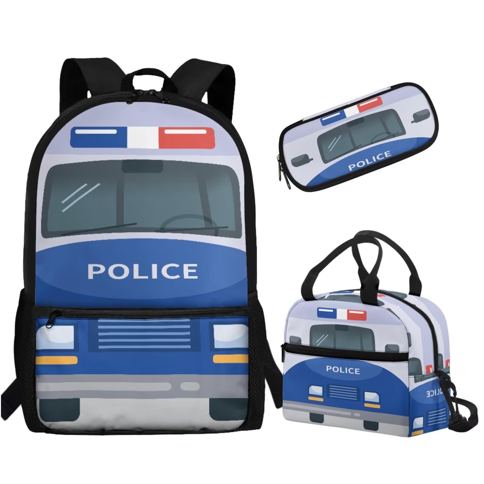 Coldinair Cartoon Car Back to School Backpacks for Boys Cute Kids Backpack for Toddler Boys Preschool Bookbags Back to School Supplies Kids School Bag