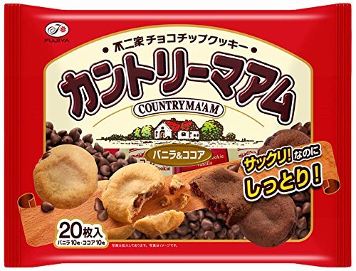 不二家 カントリーマアム(バニラ&ココア) 20枚×16袋