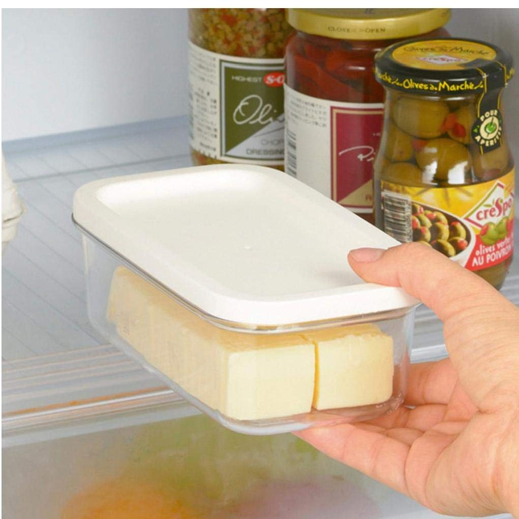 Contenitore Per Burro Con Affettatrice Incorporata - 2 In 1 In Plastica E Acciaio Inox - Foto 5