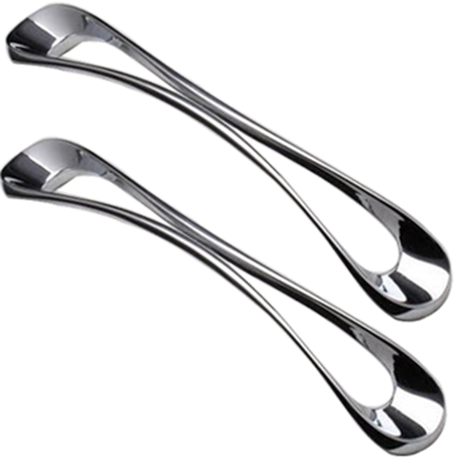 XIAODANHUA Kitchen Handles Zinc Alloy Bathroom Cabinet Pulls Decorative Wardrobe Door Pull Handles Butterfly Shape Furniture Pulls with Screws (Hole Distance 192mm)