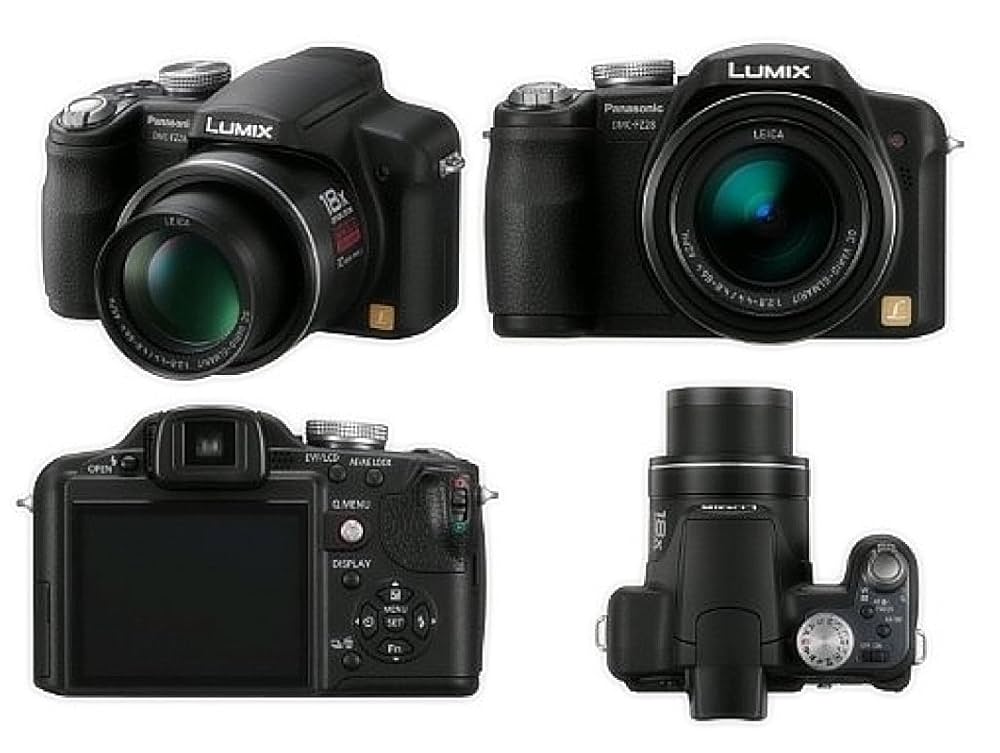 Panasonic DMCFZ28 Digital Camera - Black (10.1MP, 18x