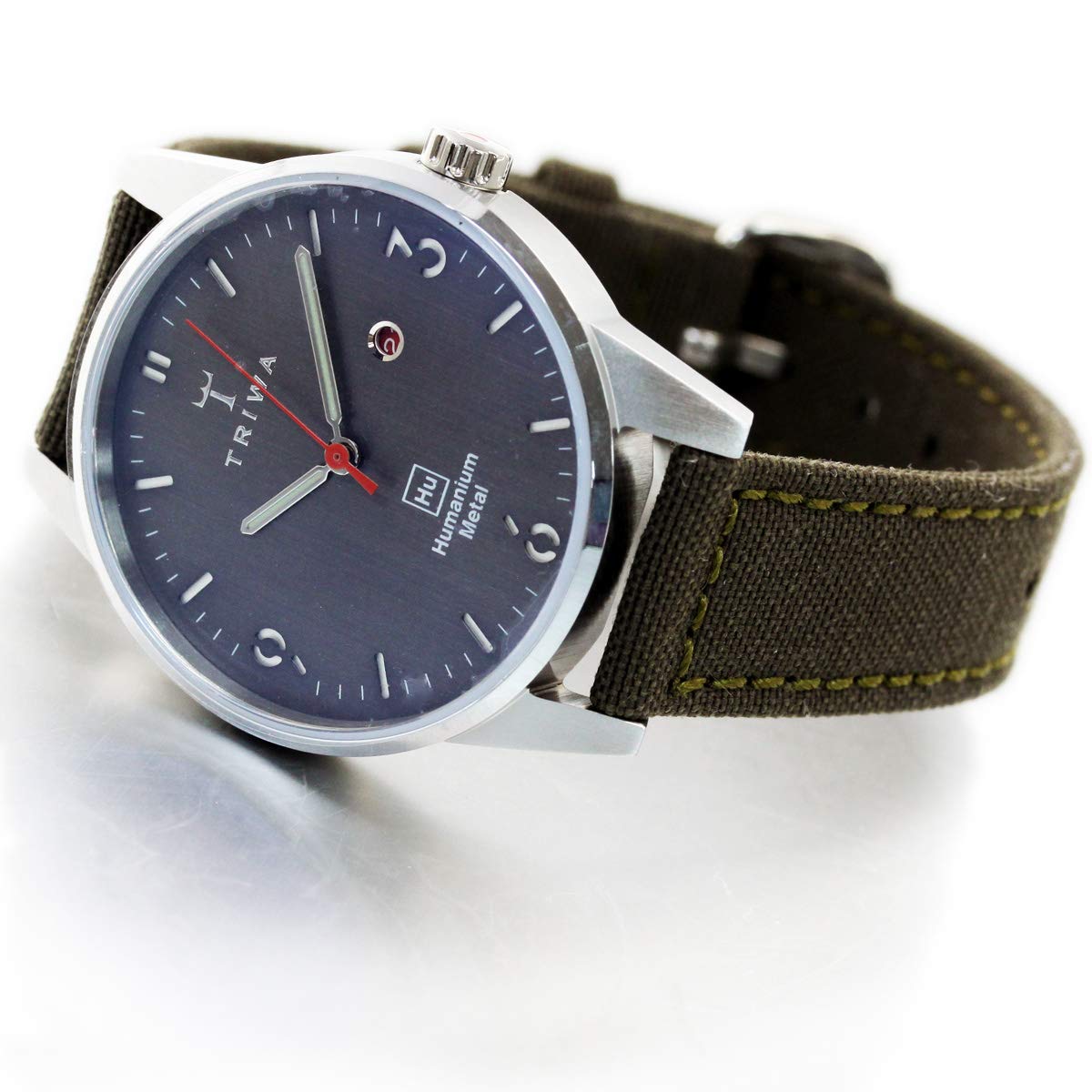 TRIWA HUMANIUM タイムフォーピース HU34D-SS080912 Amazon.co.jp: [トリワ] 腕時計 タイムフォーピース HU34D-SS080912