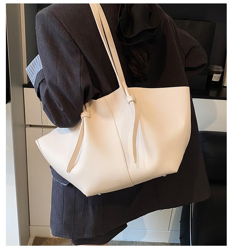 Image of Slouchy Suede Tote Bag Women Crossbody Hobo Shoulder Purses Travel Handbags