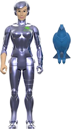 Miniatura 2 de Super7 SilverHawks Steelheart (versión de juguete) Figura de reacción - Figura de acción SilverHawks de 3.75 pulgadas con accesorio, coleccionables