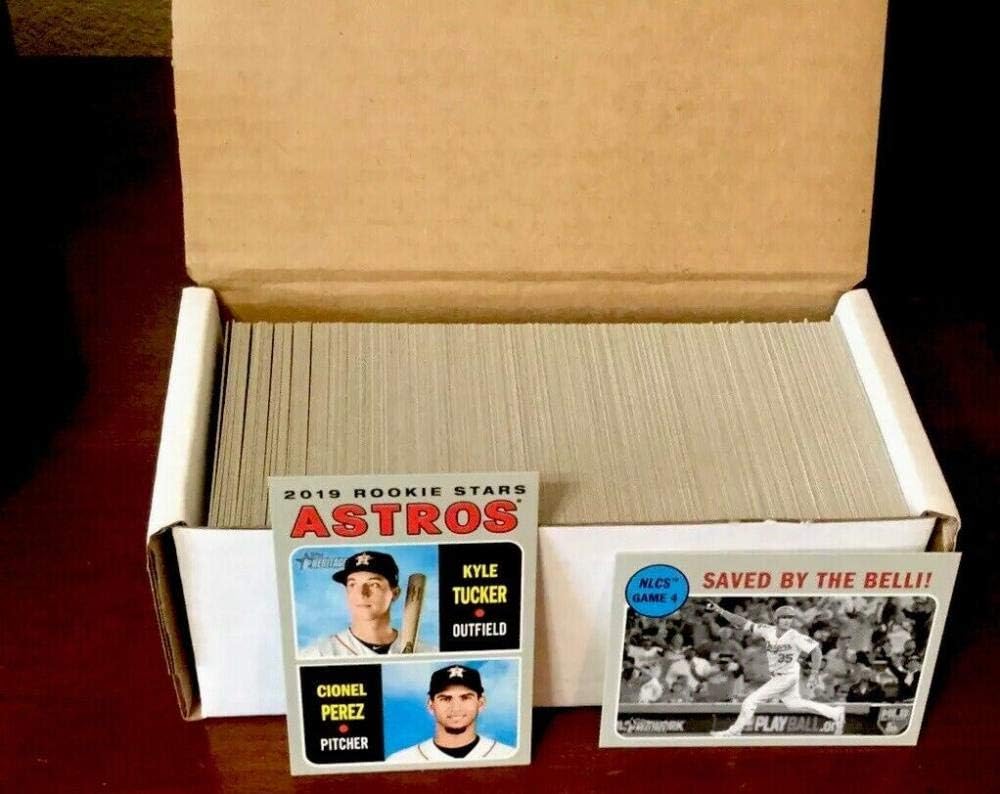 2019 Topps Heritage Complete Hand Collated Baseball NM-MT Set of 400 Cards With Rookies - NO Short Prints.