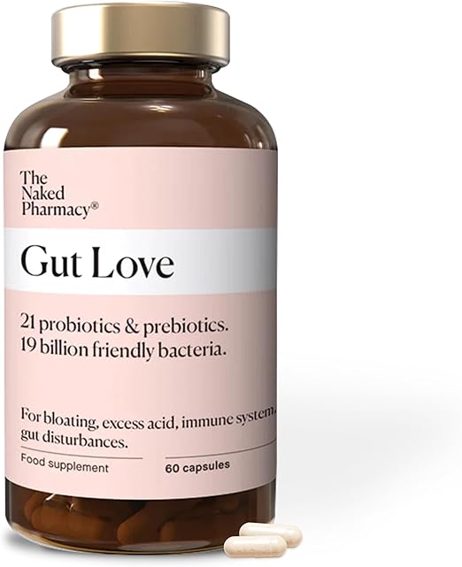 The Naked Pharmacy | Gut Love | Probiotic & Prebiotic Supplements | For - View #3