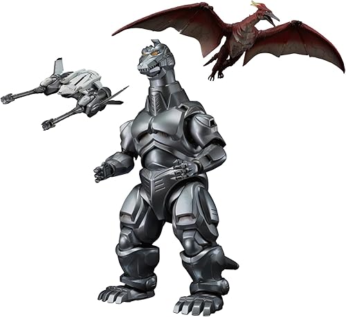 TAMASHII NATIONS - Godzilla vs. Mechagodzilla - Mechagodzilla & Garuda & Fire Rodan Makuhari Decisive Battle Ver., Bandai Spirits S.H.MonsterArts