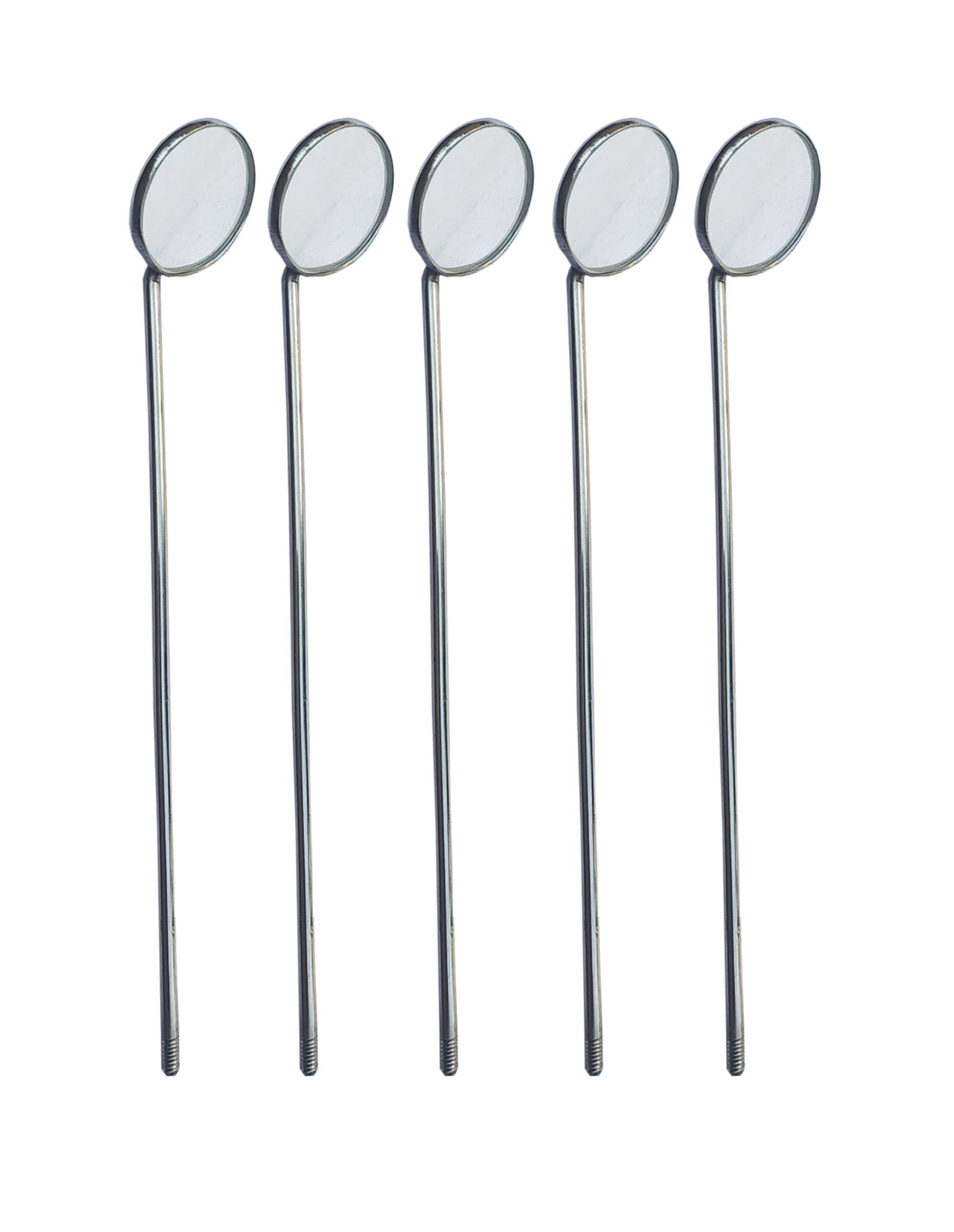 Vaishanav Dental Mouth Mirror With Handle (Set of 5 pcs) - High-Quality Stainless Steel Dental Examination Mirrors (B0BR42X3XV) Amazon Price History, Amazon Price Tracker