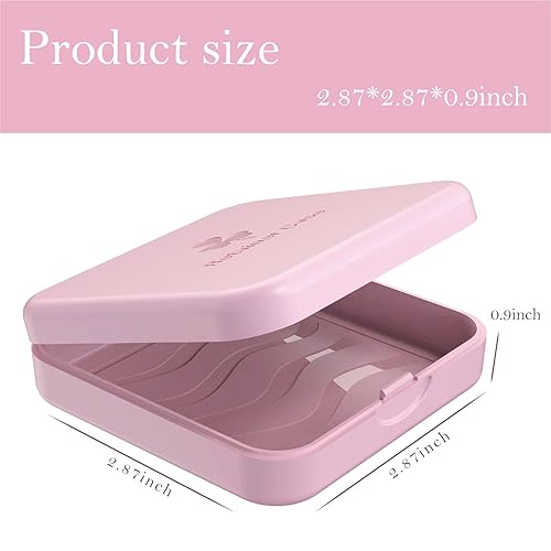 Miniatura 2 de Estuche de retención, ARGOMAX Aligner, caja de frenos, caja de ortodoncia de 2 piezas (rosa).